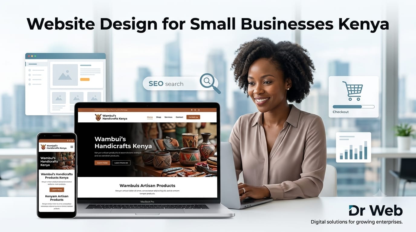 Read more about the article Website Design for Small Businesses Kenya: A Practical Guide