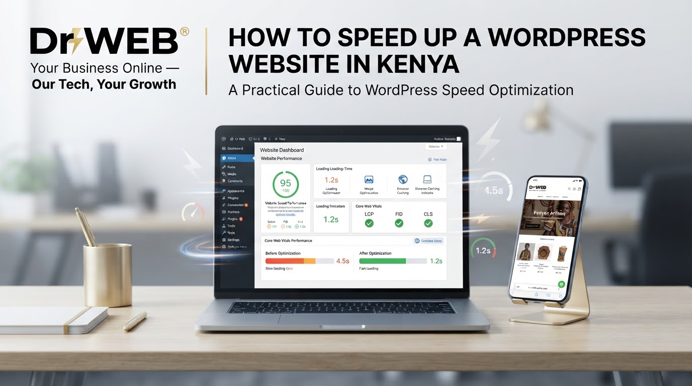 Read more about the article How to Speed Up a WordPress Website in Kenya: A Practical Guide